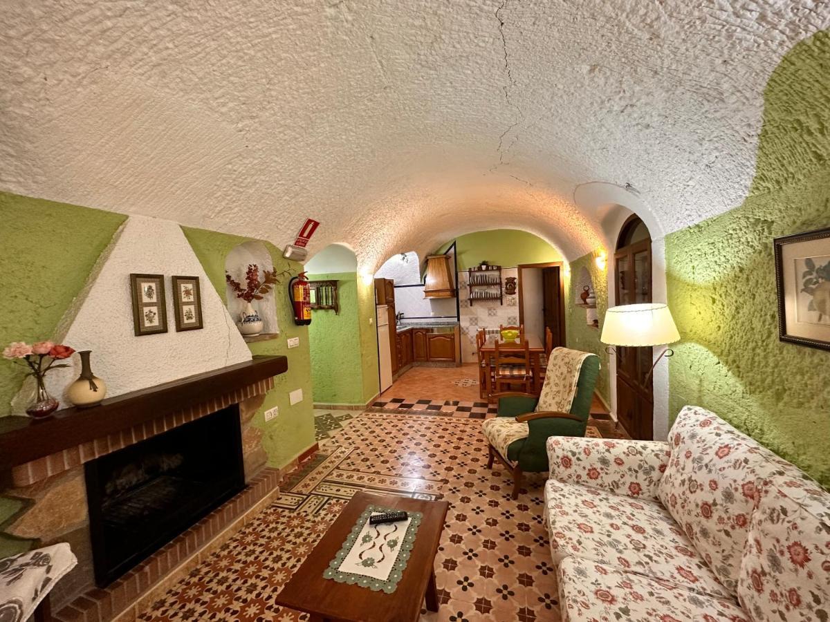 Cuevas La Granja Apartman Benalúa de Guadix Kültér fotó