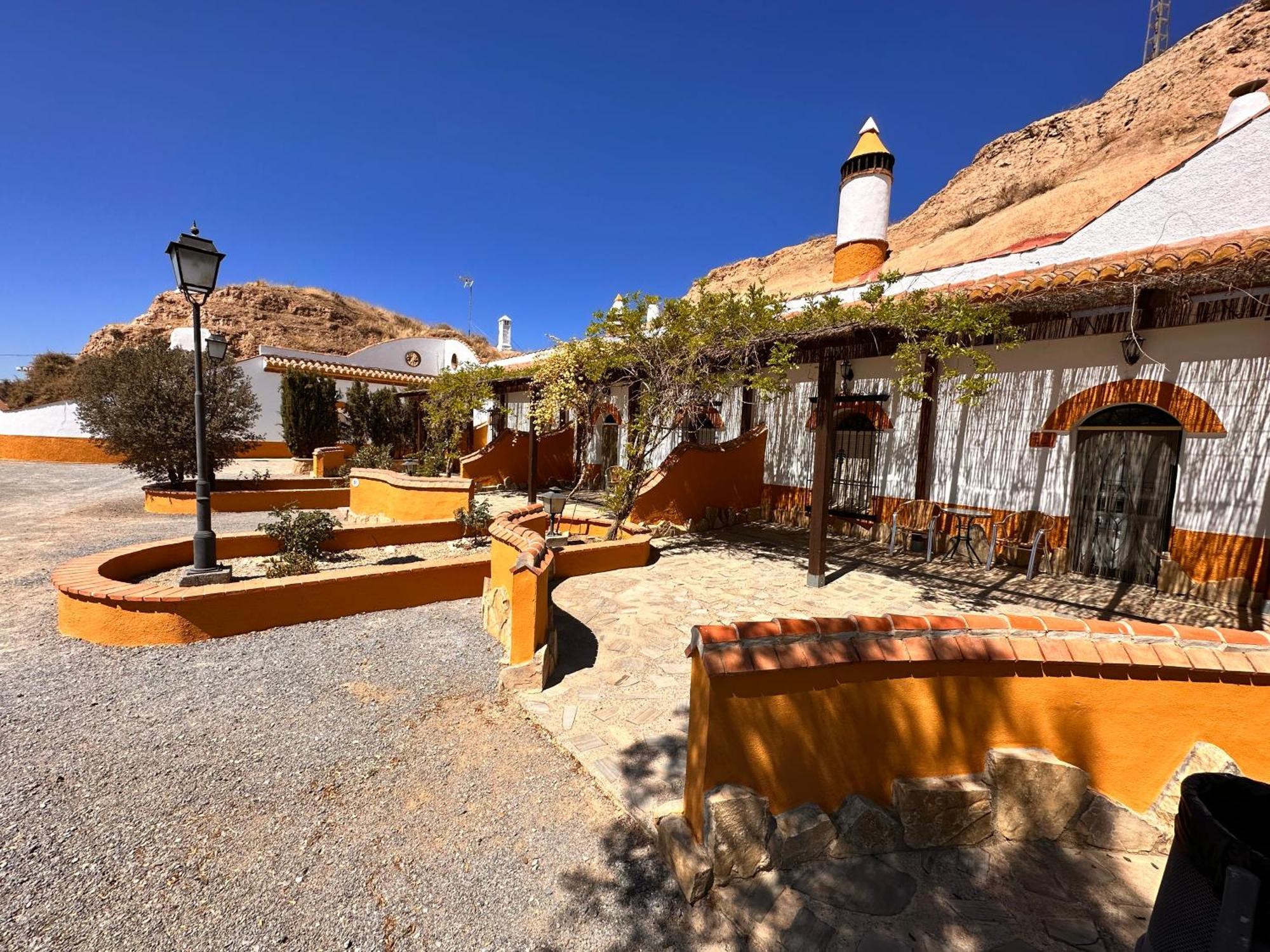 Cuevas La Granja Apartman Benalúa de Guadix Kültér fotó